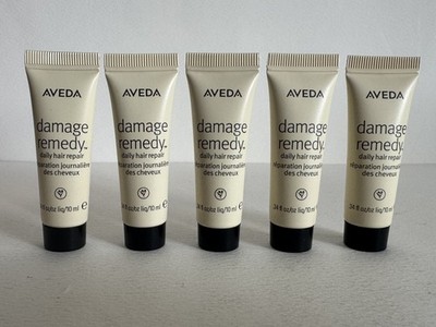 5x  Aveda Damage Remedy Daily Hair Repair (0.34fl/10ml) Each Total 50 ml