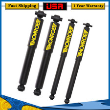2 Front 2 Rear Shock Absorbers Set Kit Monroe For 1988-1999 Chevrolet K1500