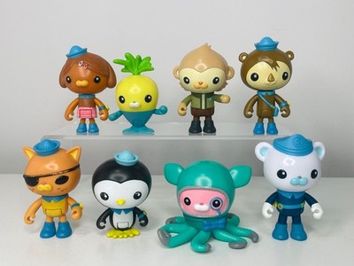 Octonauts Above & Beyond - Octonauts Crew Figur Set Tweak Dashi Paani Inkling