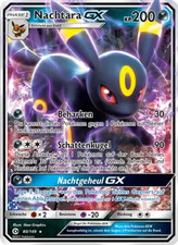 Nachtara GX / Pokémon Karte / Deutsch / Sonne & Mond / Holo