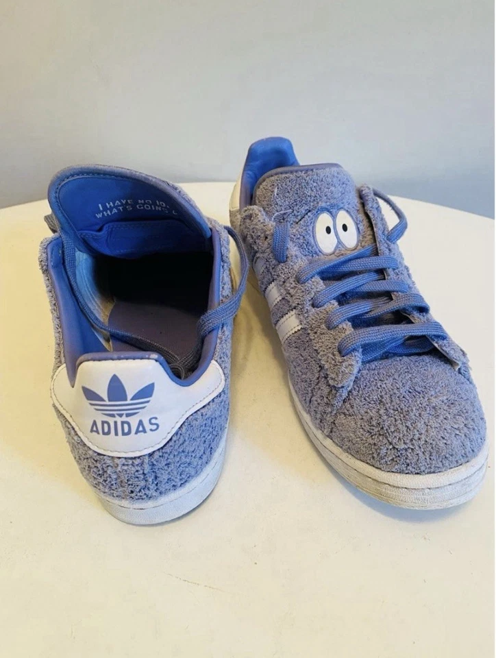 South Park x Adidas Campus 80's SP "Towelie" Sneakers - Men's Size 9.5 - Image 2 of 4