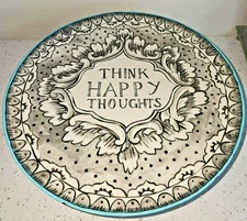 Molly Hatch Think Happy Thoughts Cake stand 