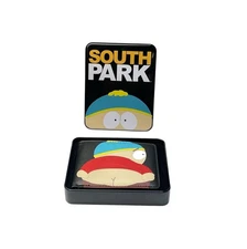 RARE South Park Cartman Butt Crack Bi-Fold Wallet Buckle Down NEW with Tin Box