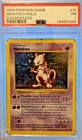 1999 POKEMON BASE SET SHADOWLESS #10 MEWTWO-HOLO PSA 1