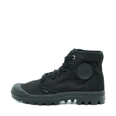 Palladium Damen Baggy Stiefel Schwarz Canvas Strapazierfähig Stiefeletten EU 39