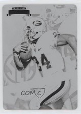 2009 Legends All Conference Printing Plate Black Front 1/1 Knowshon Moreno 0t3