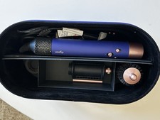 Dyson HS05 Hair Styler Set Blue/Copper w/ Travel Case & Round Volumizing Brush