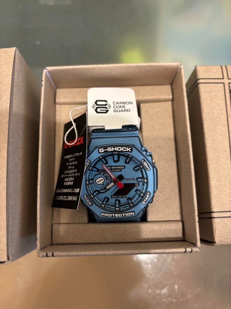 ★新品未使用★CASIO G-SHOCK MANGA THEMEシリーズ CASIO WATCH G-SHOCK MANGA THEME ANALOG-DIGITAL 2100 SERIES