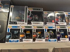 HALO FUNKO POP LOT – CHASES + EXCLUSIVES – MASTER CHIEF COLLECTION – 22 FIGURES