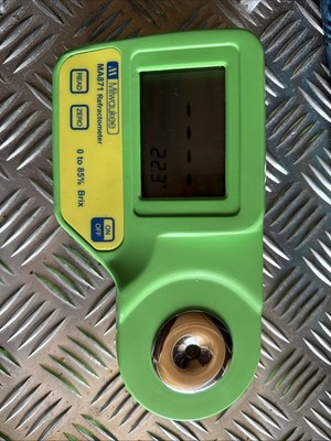 Milwaukee Digitales Refraktometer MA871 Brix of Sugar