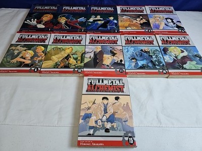 Eleven Fullmetal Alchemist 11 Books Assorted Volumes 