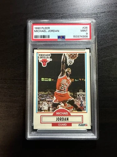 1990 Fleer Michael Jordan #26 PSA 9 MINT