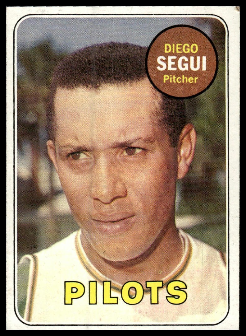 1969 Topps #511 Diego Segui