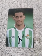 REAL BETIS. HAND SIGNED PHOTO 6X4. DAMIA ABELA.