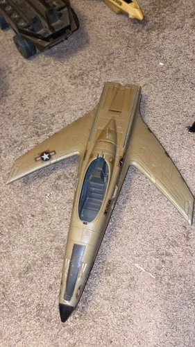 G I JOE Conquest X-30 1986 Fighter Jet Vintage Hasbro Incomplete
