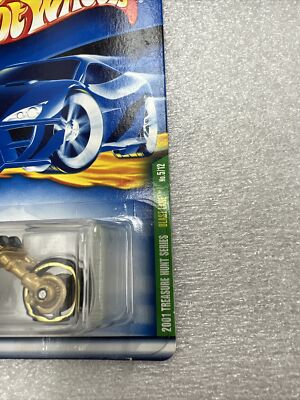 2001 Hot Wheels Treasure Hunt Series Blast Lane #005 Gold