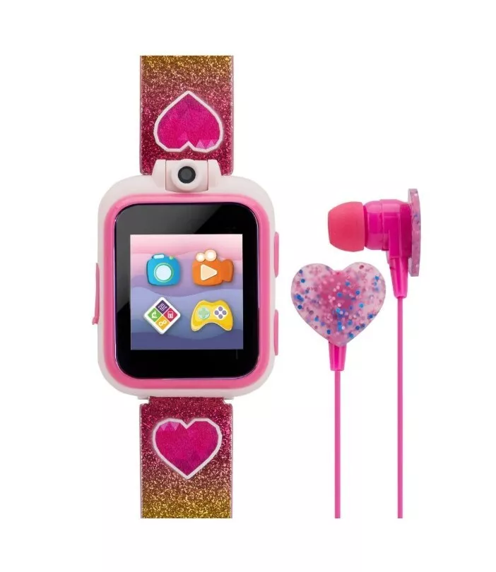 iTech Jr Kids Smartwatch. Earbuds Smartwatch Set Bright