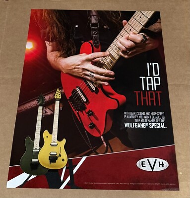 EVH GEAR - WOLFGANG SPECIAL GUITARS - 2016 Print Ad | eBay