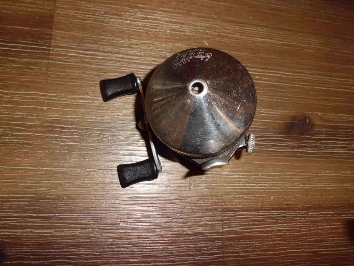 Moulinet De Pêche Vintage Zebco Super Modèle 22 Et 11 - Mécanisme à Boule Spincast Rétro (fabriqué Aux USA)