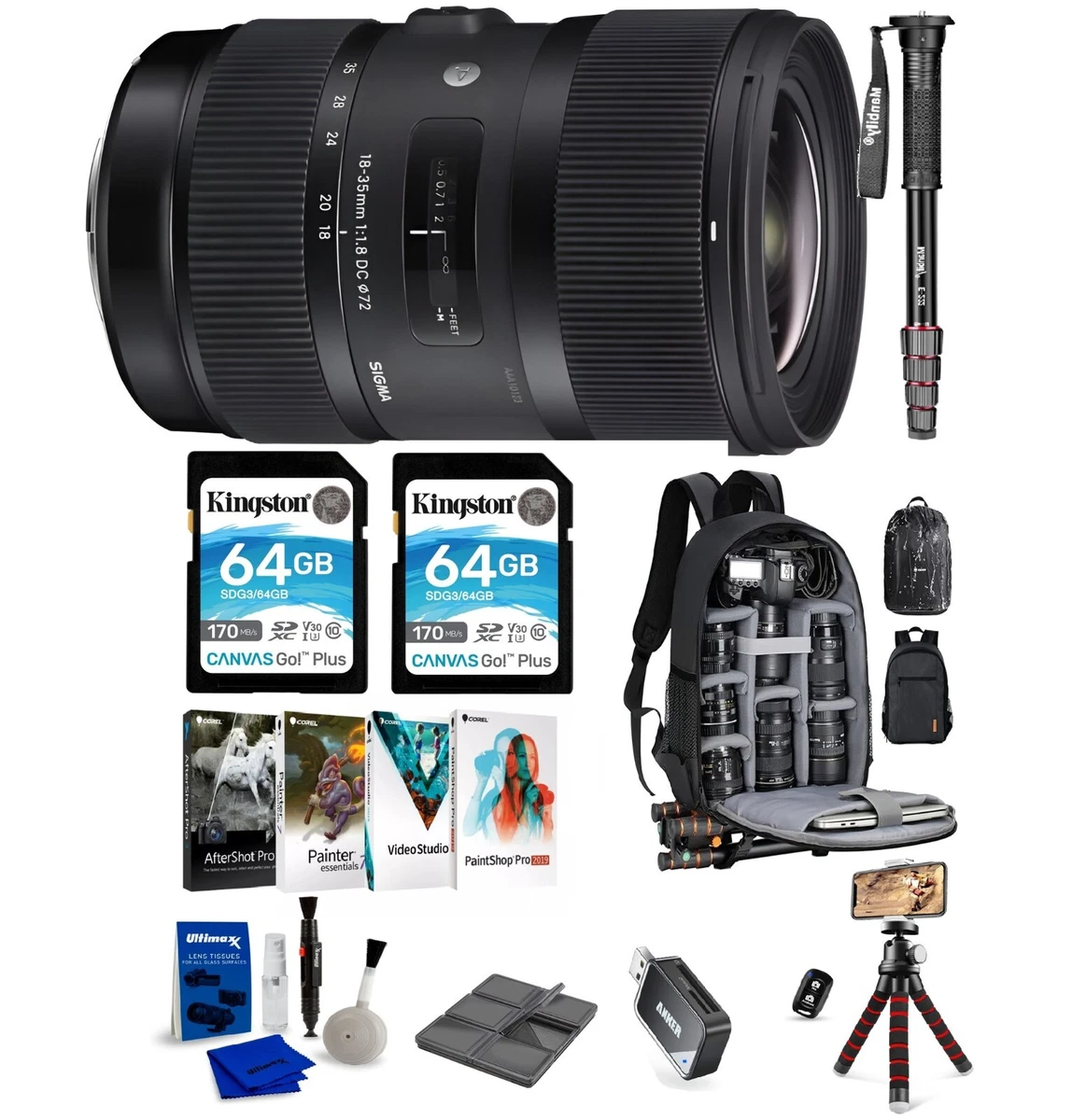 Sigma Camera Lenses for Sony 18-35mm Focal for sale | eBay