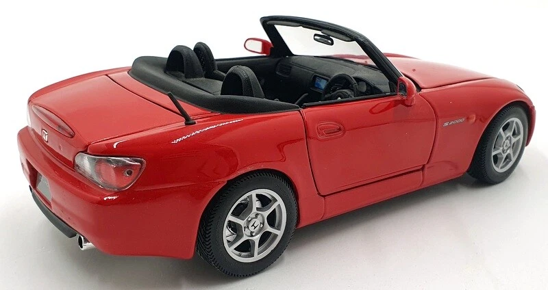 Maisto 1/18 Scale Diecast DC10823D - Honda S2000 - Red - image 2 of 4
