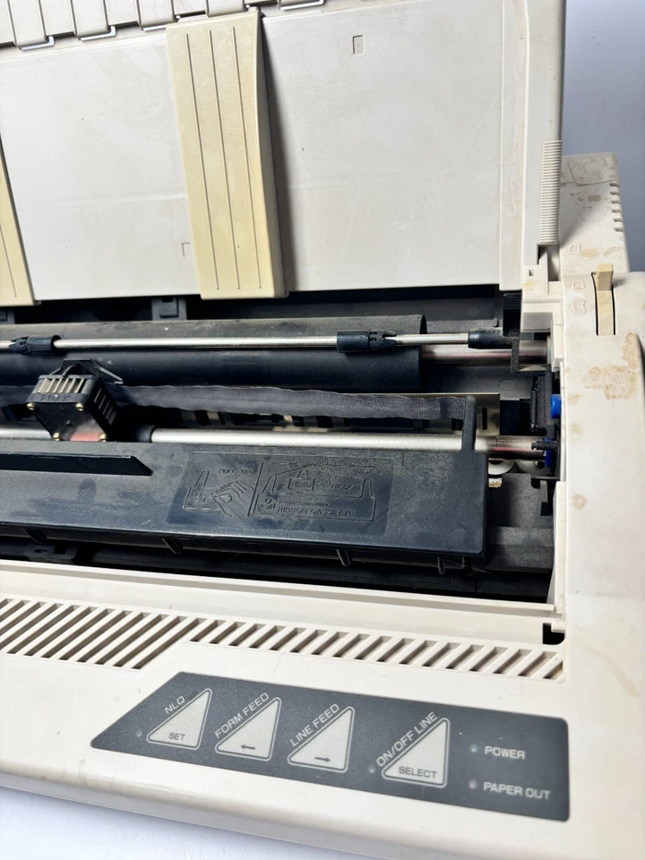 UNTESTED Powers On Vtg Tandy DMP 133 Dot Matrix Computer Printer Collector - Image 3 of 4