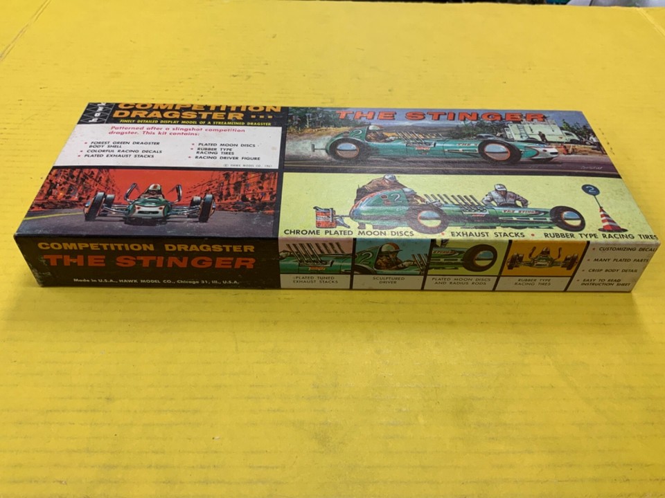 Hawk Model Kit Competition Dragster The Slinger eBay