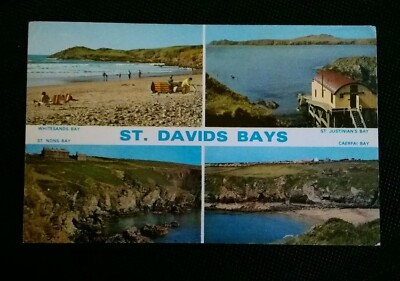 ST DAVID'S BAYS PEMBROKESHIRE POSTKARTE