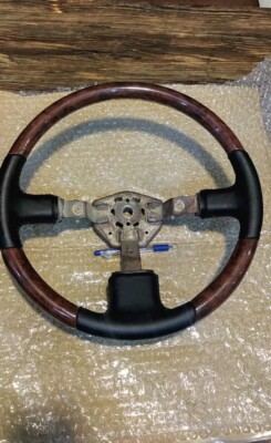 パーツ ALL WOOD Steering Wheel パーツ ALL WOOD Steering Wheel NRG Painted Wood Steering