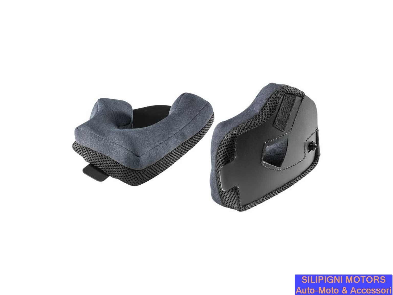 Guanciali Air Top Comfort Casco per Nolan  N64 / Grex G6.2  Black TG L