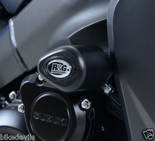 R&G racing black aero style crash protectors for Suzuki GSX-S 1000 FA 2015-2021