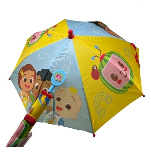 Cocomelon Kids Umbrella Rain Sun Toddler Gift Children Boys Gilrls