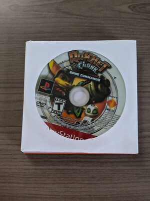 PS2 Ratchet & Clank: Going Commando PlayStation 2 Resurfaced Disc Only | Hits