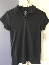 Girls Polo Navy Chaps Polo Shirt Large 12/14 NWT