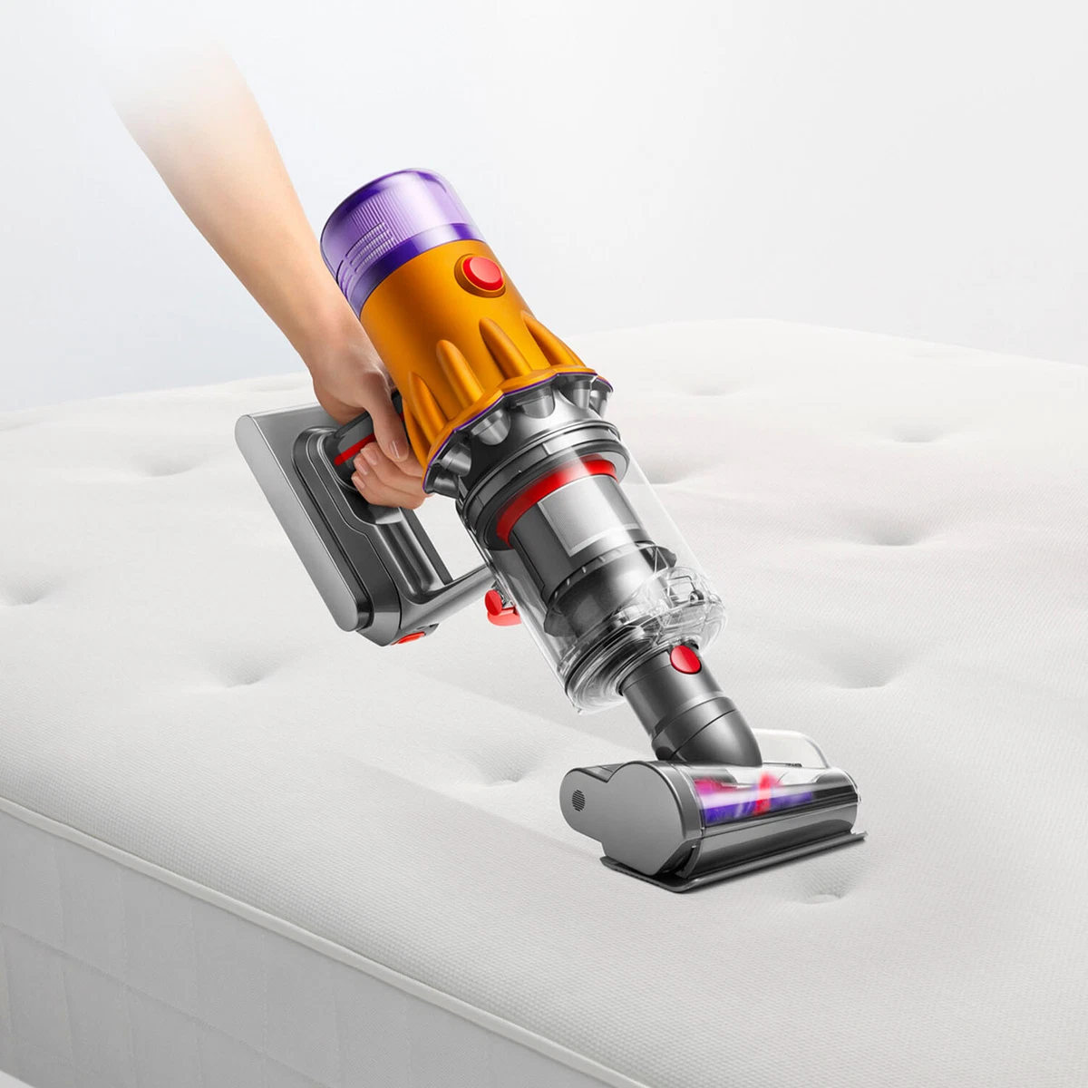Dyson V12 Detect Slim Cordless Bagless Stick Vacuum (Yellow/Nickel