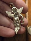 925 Sterling Silver Vintage Cupid With Heart Pendant — photo 5