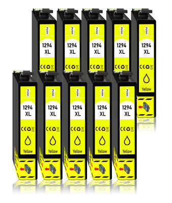 10x Yellow Tintenpatrone für Epson  Stylus Office BX305F ,BX935FWD