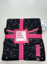 Jenni Intimates Plus Size Top  Bottom 2-Piece Women's Pajama Set NWT Stars
