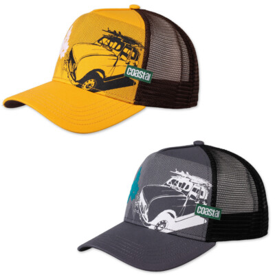 Coastal HFT Trucker Cap New B Basecap Surfen Surfing Kappe Mütze Costal Meshcap
