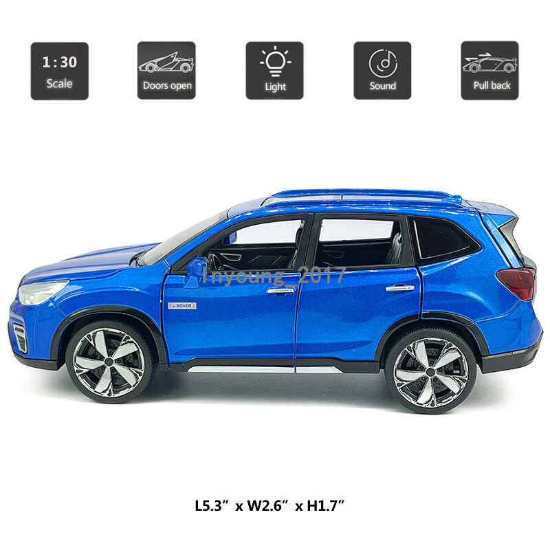 スバル フォレスター 1/30 ミニカー セット SUBARU SABARU フォレスター FORESTER 1/30 ミニカー 全3色