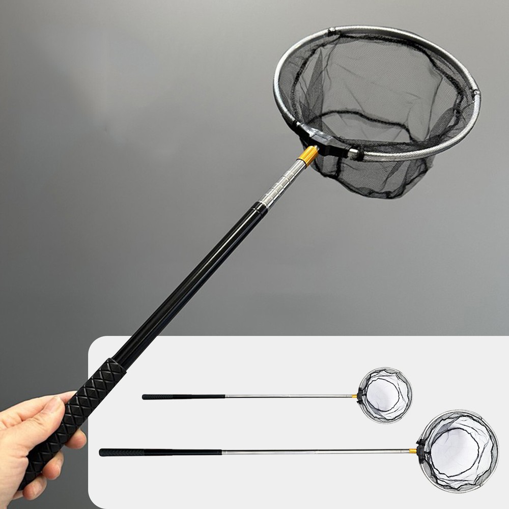 Small Dip Net Retractable Dip Net Butterfly Net Insect Net Fishing Net Bag