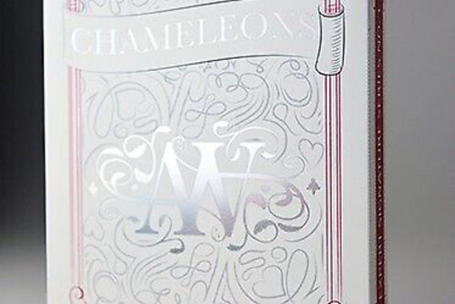Chameleons, Playing Cards, Metallic Red, Iridescent Foil, Limited Edition! - Picture 13 of 19