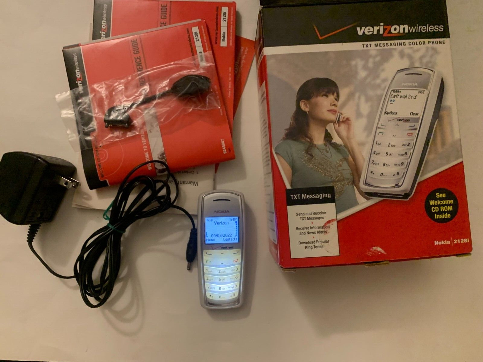 Nokia 2128i CDMA Vintage Verizon Cellular Bar Phone