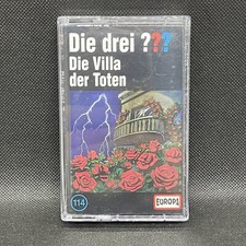 Die Drei Fragezeichen - Die Villa der Toten - Folge 114 - ??? - Kassette - gut✅