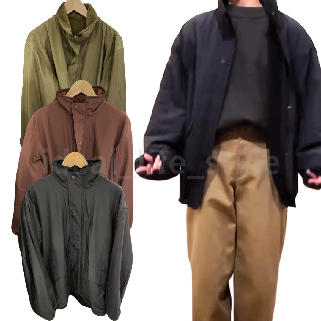 UNIQLO U Reversible Stand Jacket S-XXL Black/Brown/Olive Men 462770 NWT |  eBay