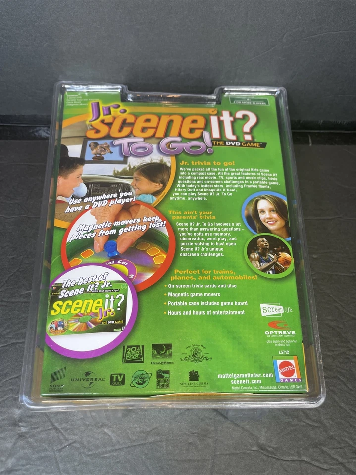 Sealed Scene It Jr To Go DVD Board Movie Game Kids Entertainment Sports Trivia - Image 2 of 4