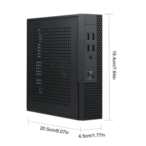 ITX Computer Case Server Chassis Gaming Power Supply Simple to Use TX07 Industry - Afbeelding 8 van 8