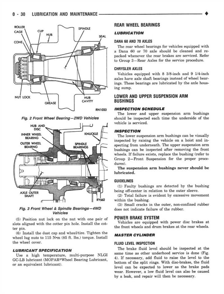 Dodge Truck Ramcharger 1992 taller manual de reparación libro motor transmisión equipo original Foto 3 de 4