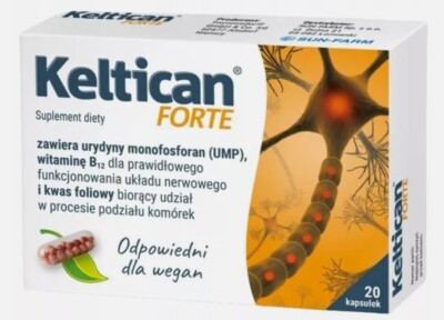 KELTICAN FORTE 20 Kaps. Vit.B, Folsäure, Nervensystem