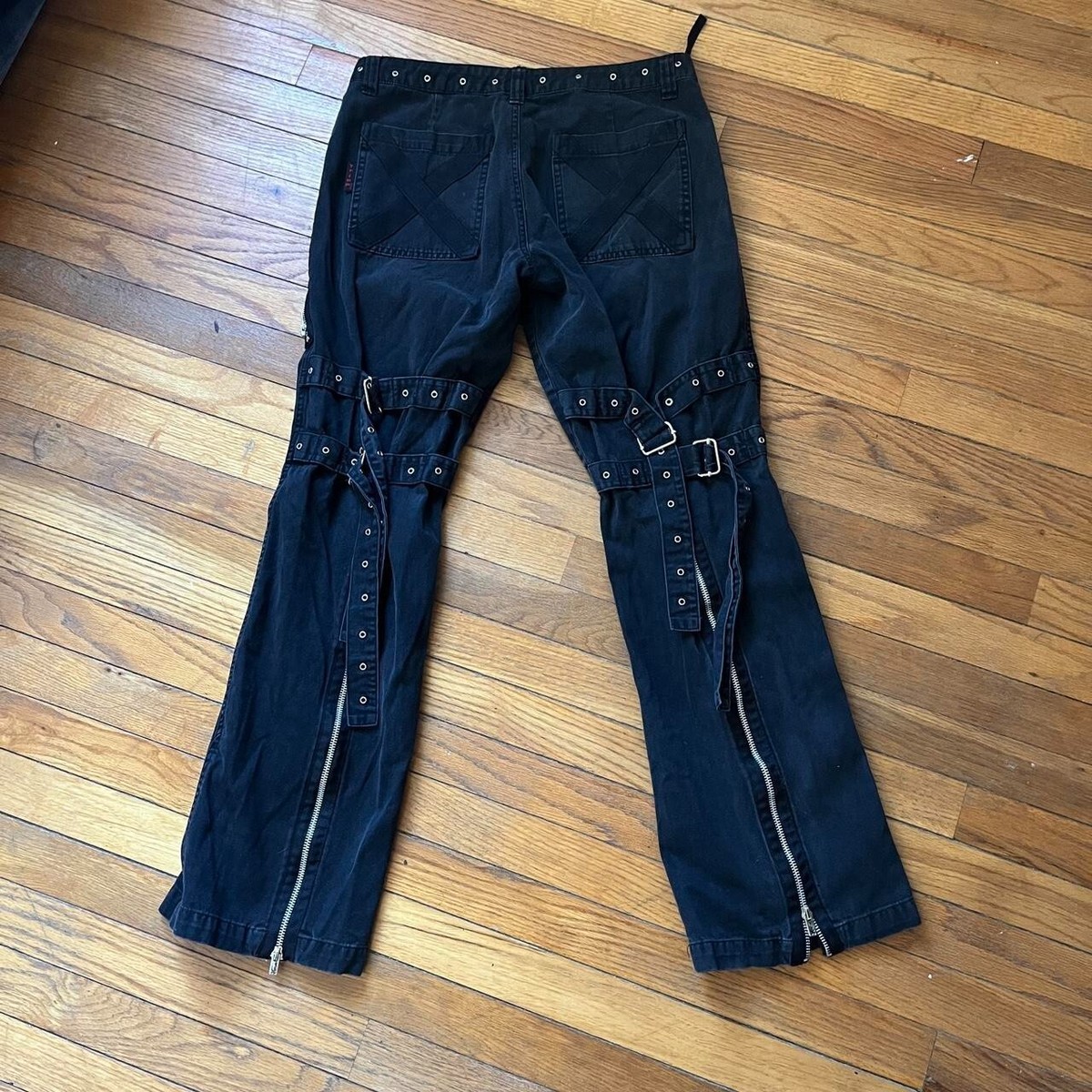パンツ TRIPPNYC bondage cargo studs gimmick Y2K TRIPP NYC - BONDAGE PANT